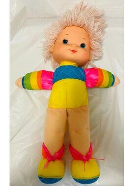 Vintage Rainbow Brite Tickled Pink Doll 1983 Hallmark Mattel